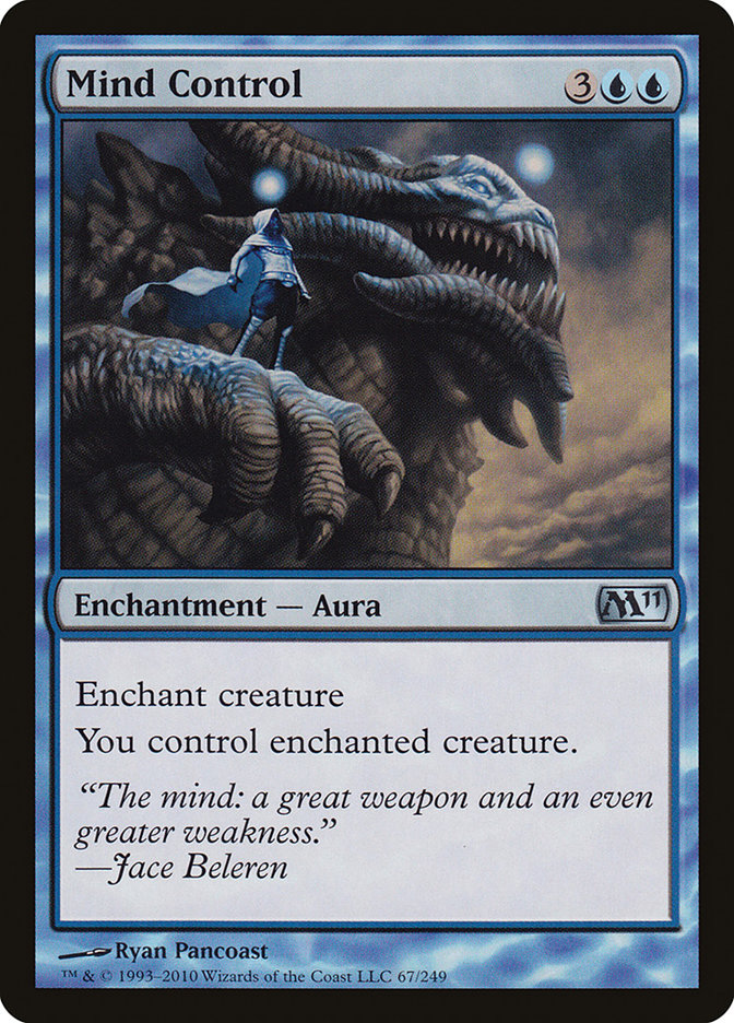 Mind Control [Magic 2011] Magic: The Gathering