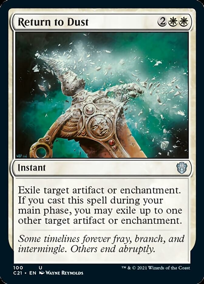 Return to Dust [Commander 2021] Magic: The Gathering