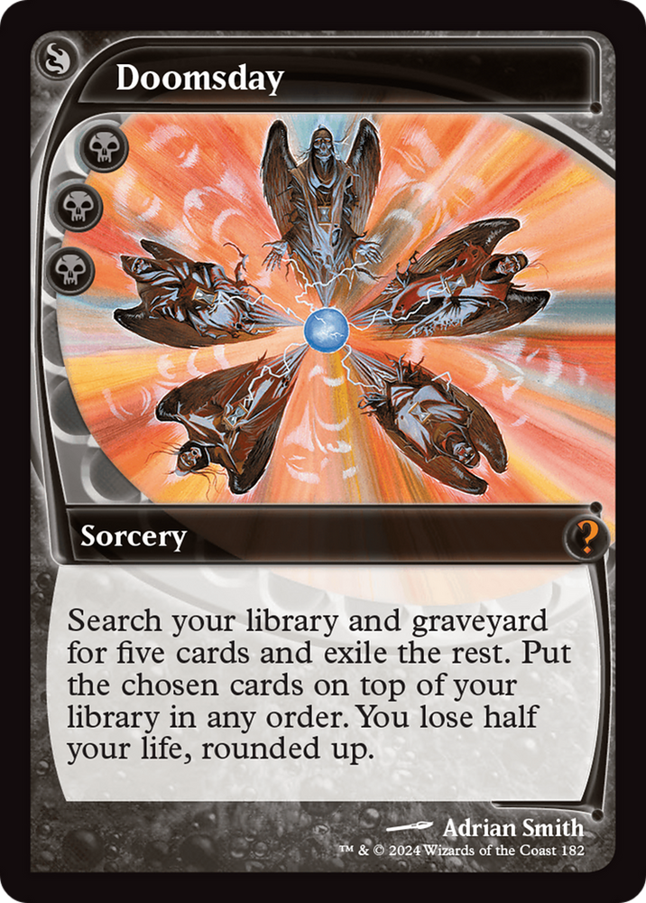 Doomsday (Future Sight) [Mystery Booster 2] Magic: The Gathering
