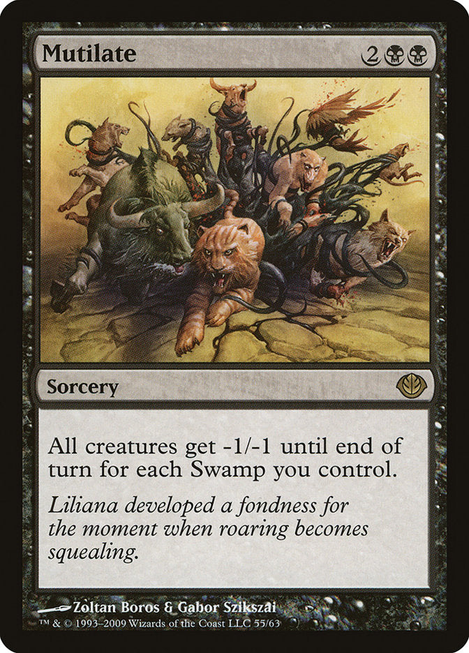 Mutilate [Duel Decks: Garruk vs. Liliana] Magic: The Gathering