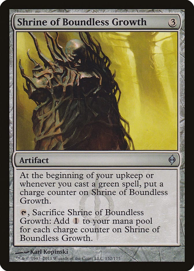 Shrine of Boundless Growth [New Phyrexia] Magic: The Gathering