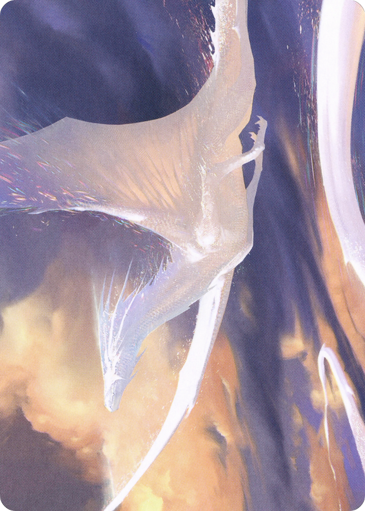Timeless Dragon Art Card [Modern Horizons 2 Art Series] Magic: The Gathering