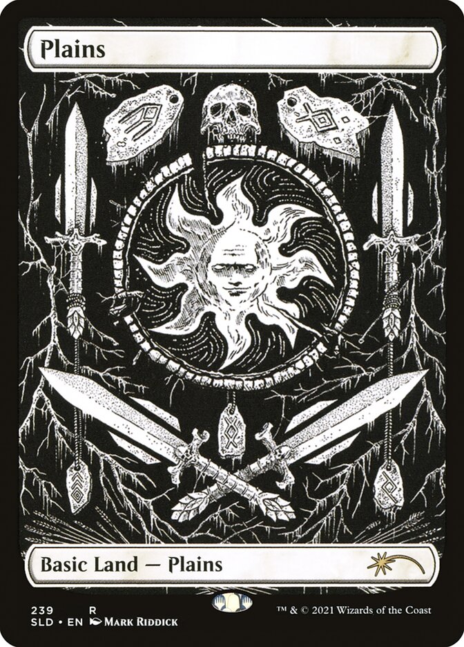 Plains (Crushing Brutality) [Secret Lair Drop Series] Magic: The Gathering