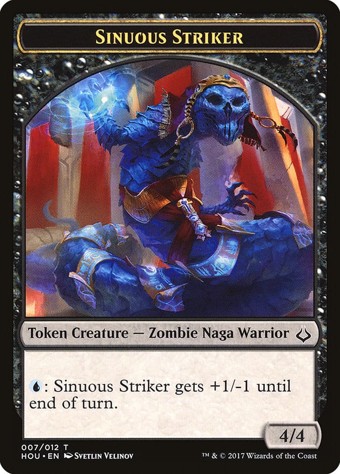 Sinuous Striker Token [Hour of Devastation Tokens] Magic: The Gathering