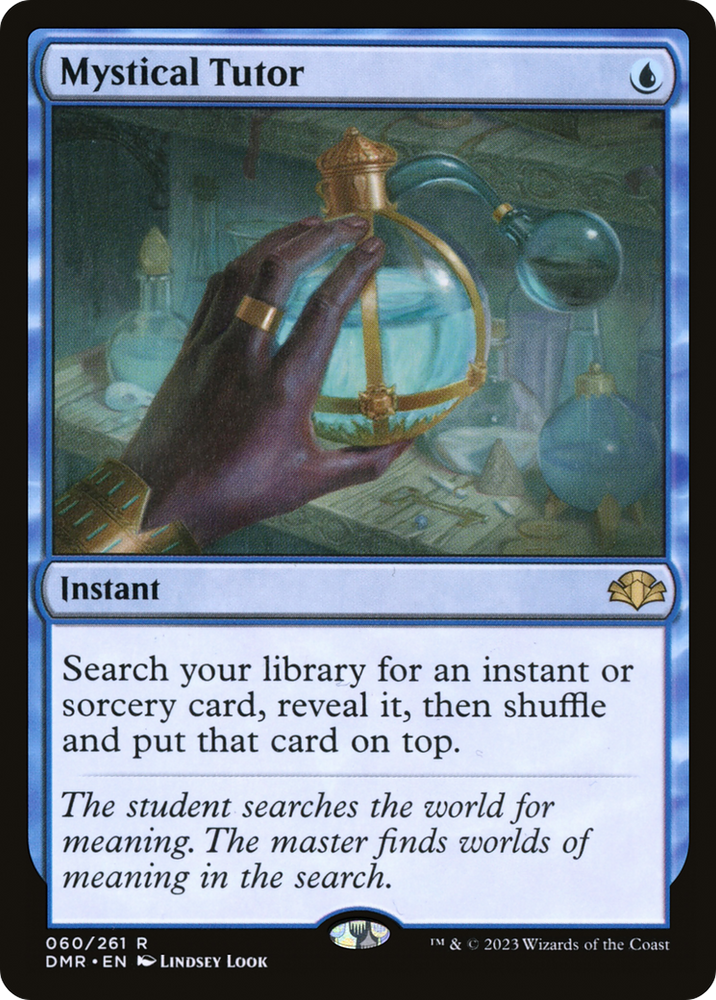 Mystical Tutor [Dominaria Remastered] Magic: The Gathering