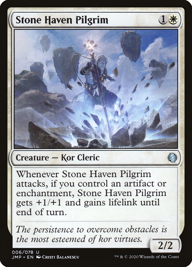 Stone Haven Pilgrim [Jumpstart] Magic: The Gathering