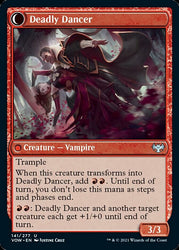 Alluring Suitor // Deadly Dancer [Innistrad: Crimson Vow] Magic: The Gathering