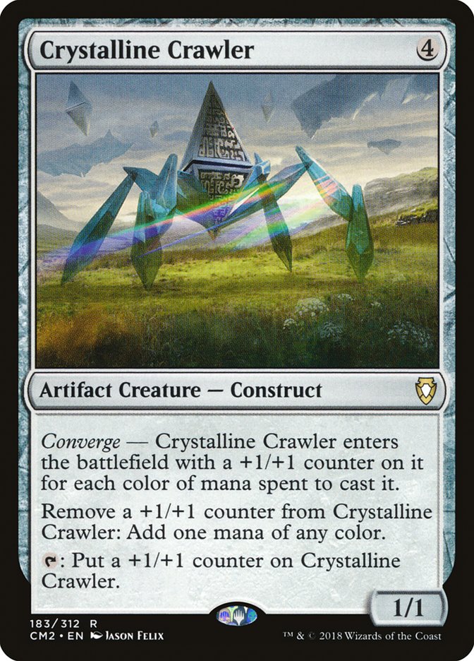 Crystalline Crawler [Commander Anthology Volume II] Magic: The Gathering