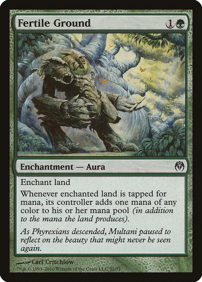Fertile Ground [Duel Decks: Phyrexia vs. the Coalition] Magic: The Gathering