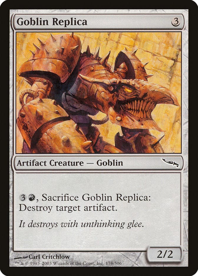 Goblin Replica [Mirrodin] Magic: The Gathering