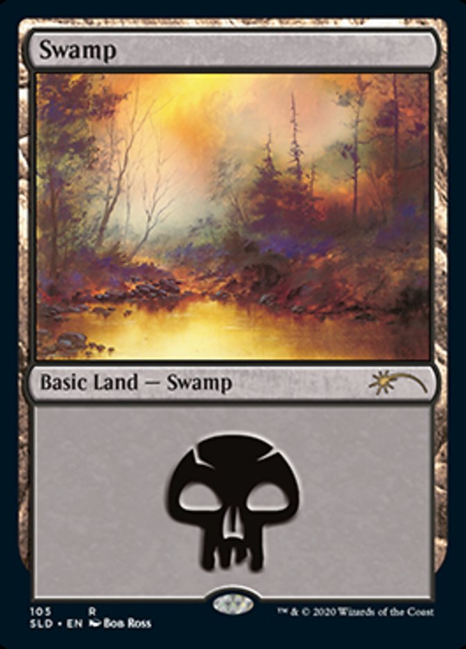 Swamp (105) [Secret Lair Drop Series] Magic: The Gathering
