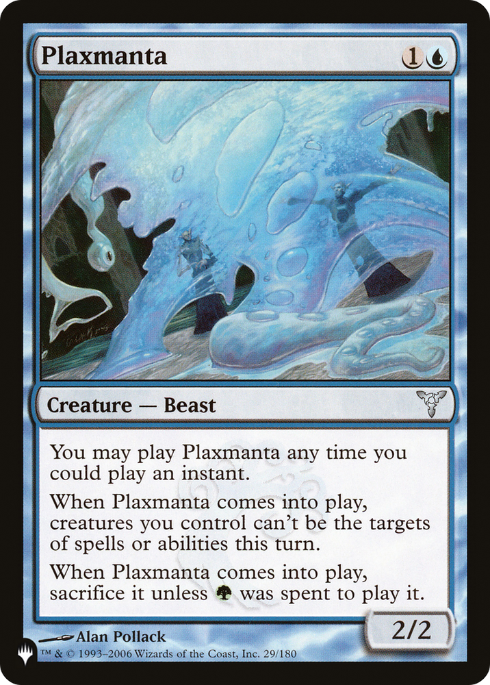 Plaxmanta [The List] Magic: The Gathering