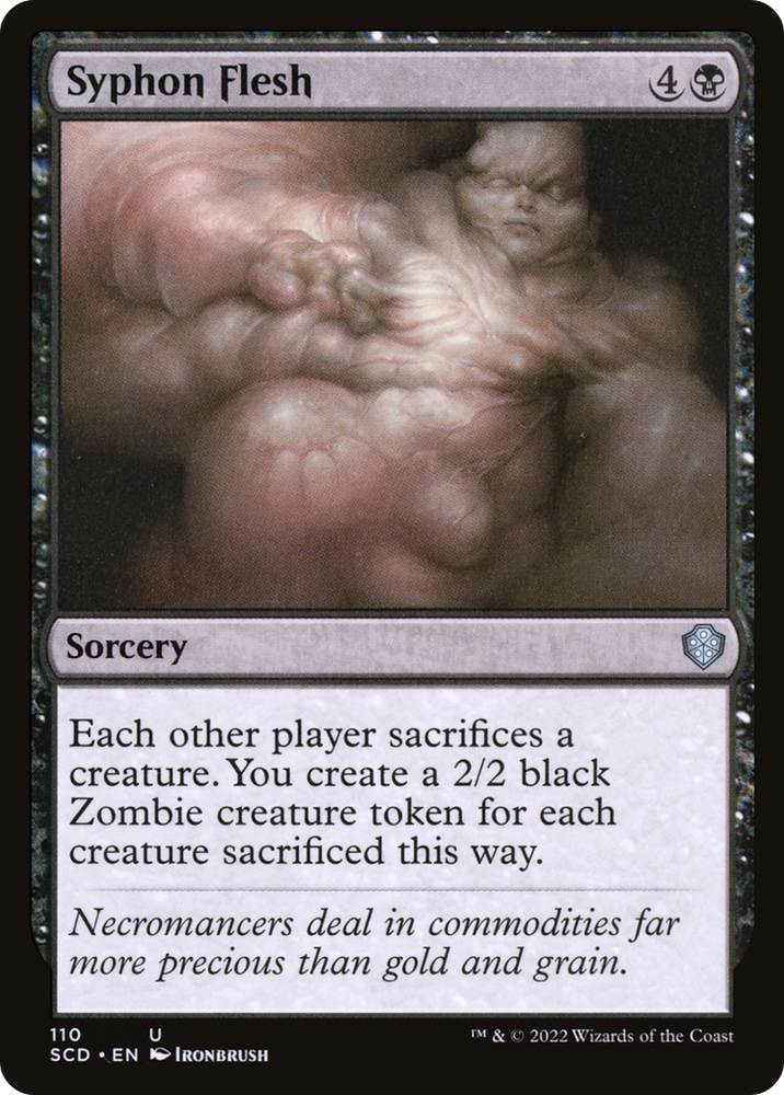 Syphon Flesh [Starter Commander Decks] Magic: The Gathering