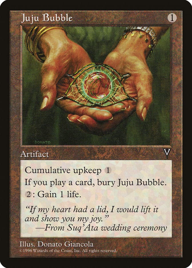 Juju Bubble [Visions] Magic: The Gathering