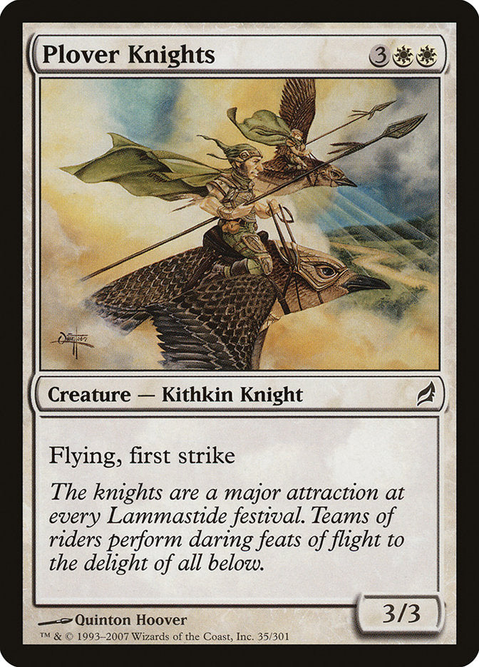 Plover Knights [Lorwyn] Magic: The Gathering