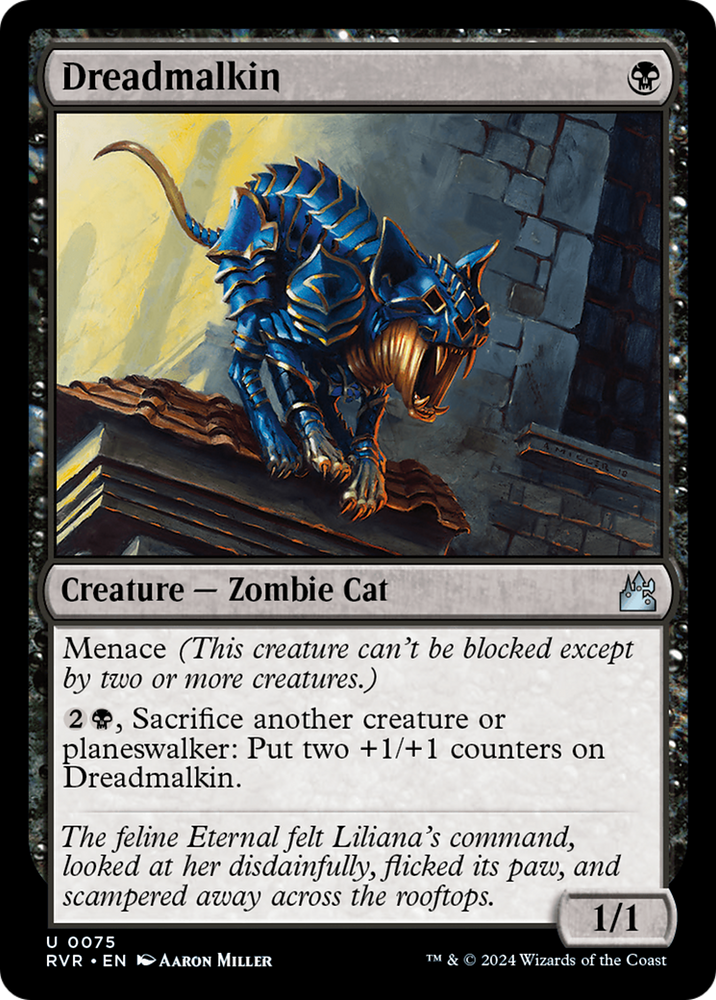 Dreadmalkin [Ravnica Remastered] Magic: The Gathering