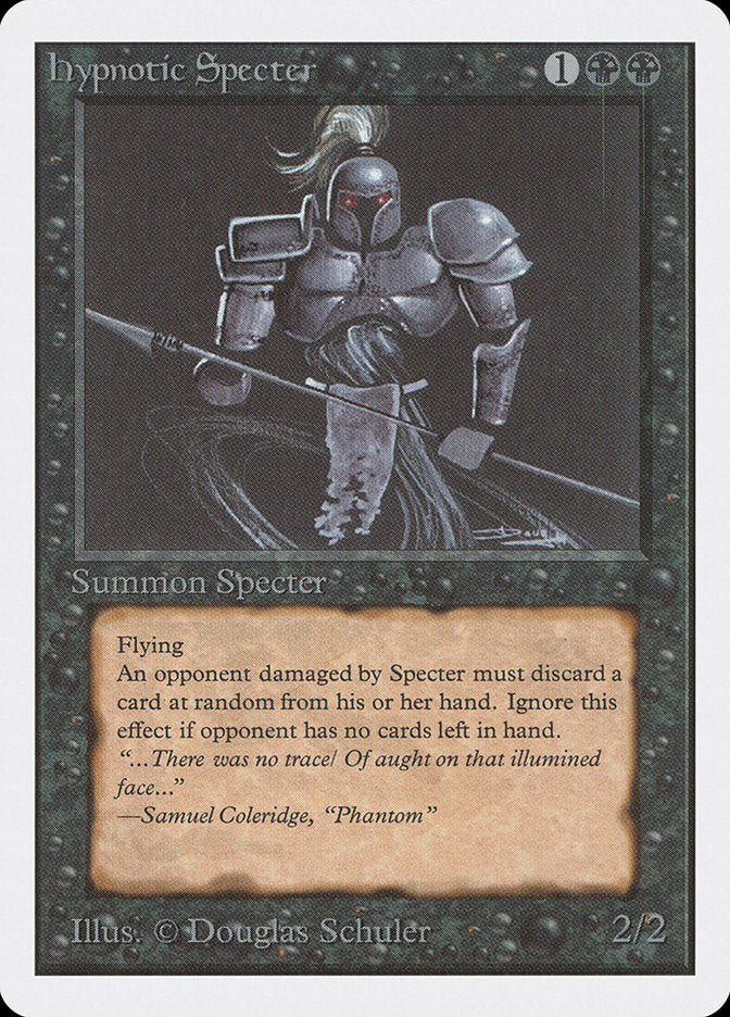Hypnotic Specter [Unlimited Edition] Magic: The Gathering