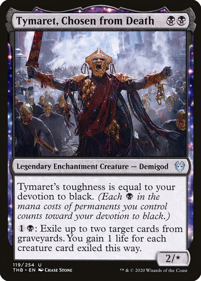 Tymaret, Chosen from Death [Theros Beyond Death] Magic: The Gathering
