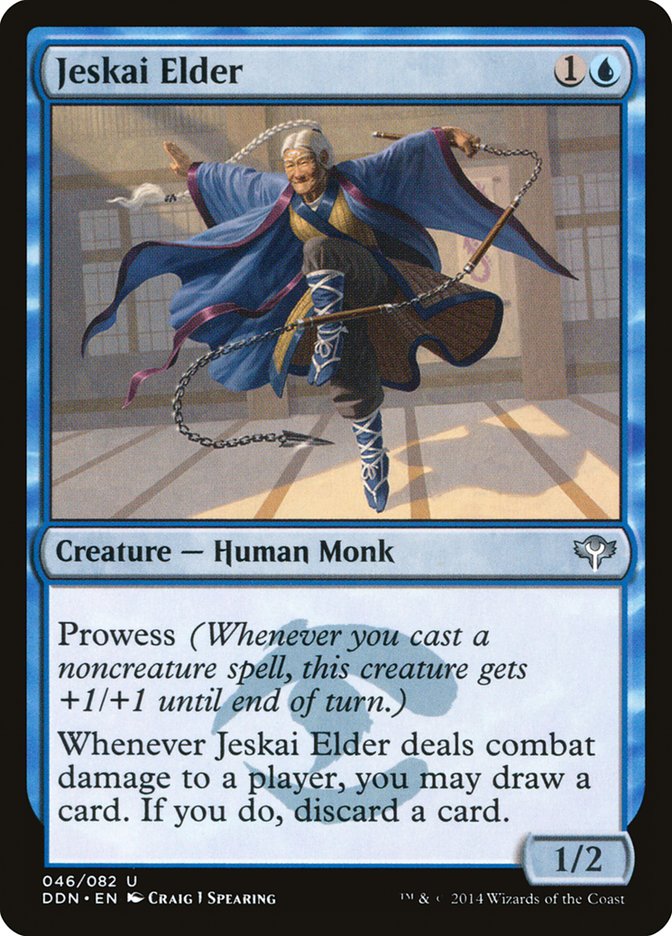 Jeskai Elder [Duel Decks: Speed vs. Cunning] Magic: The Gathering