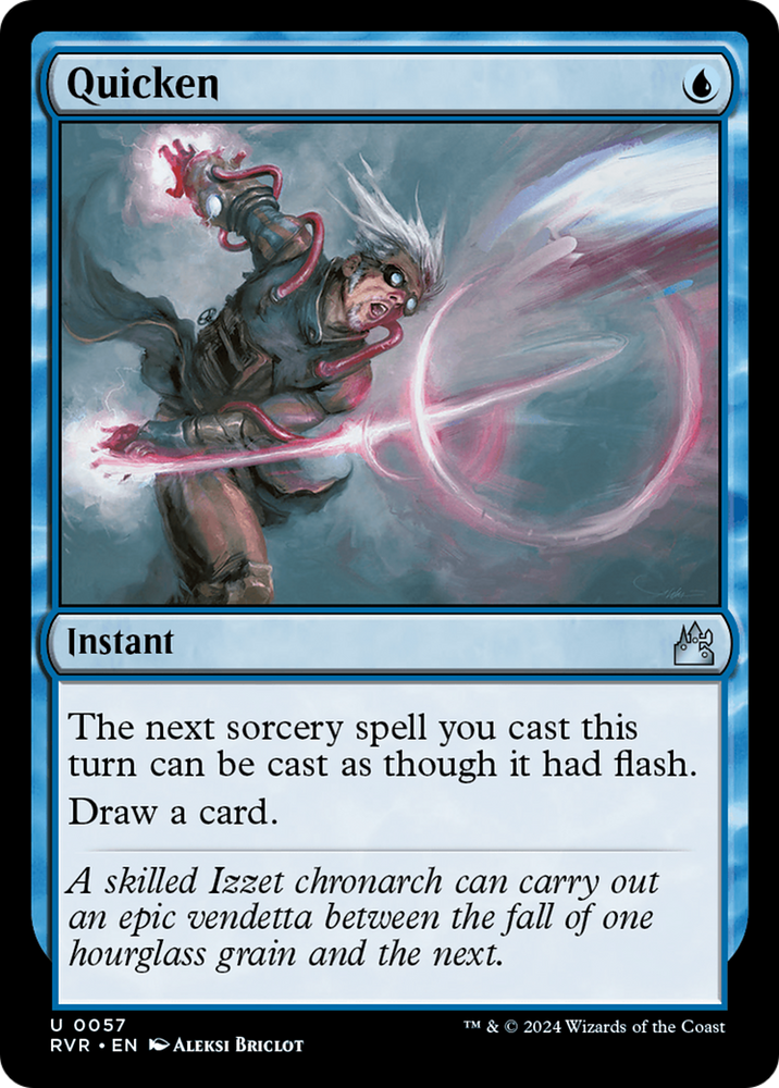 Quicken [Ravnica Remastered] Magic: The Gathering