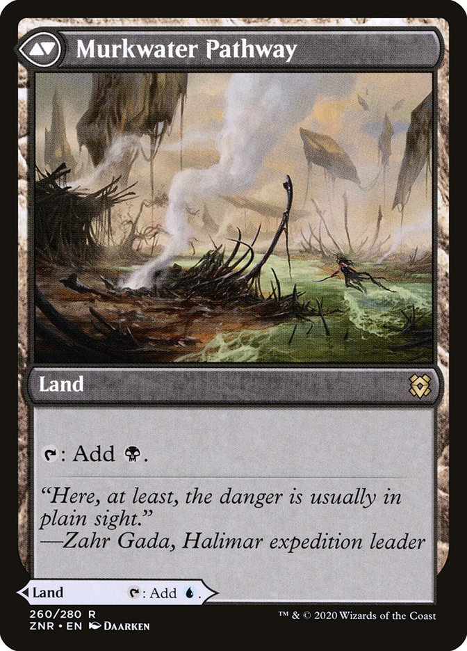Clearwater Pathway // Murkwater Pathway [Zendikar Rising] Magic: The Gathering