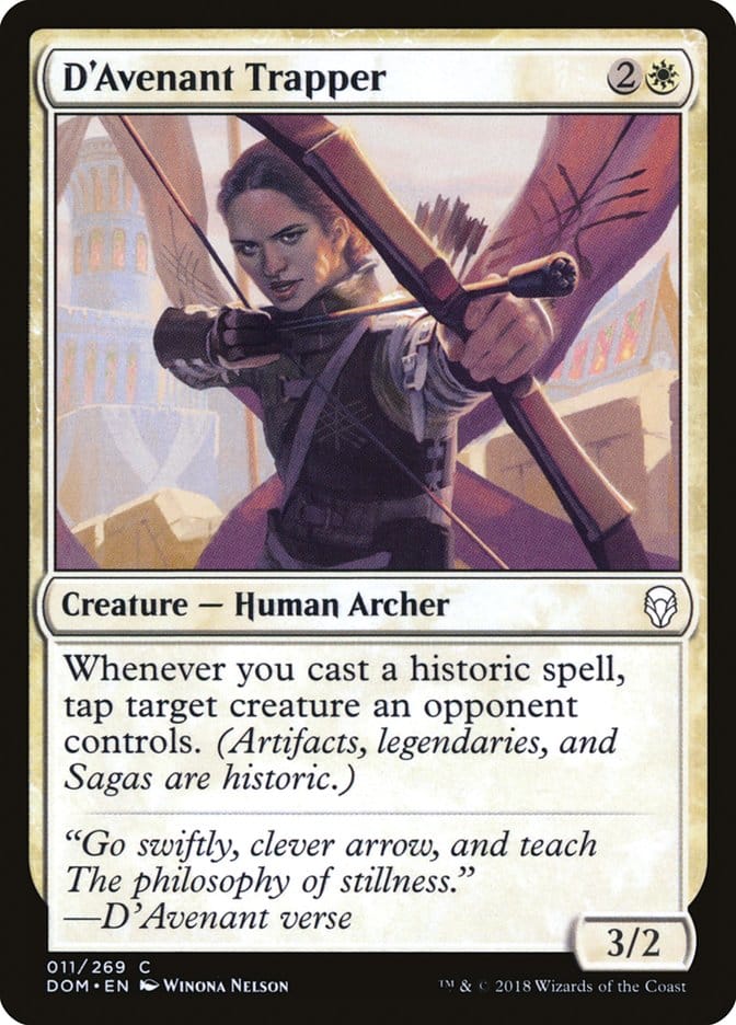D'Avenant Trapper [Dominaria] Magic: The Gathering
