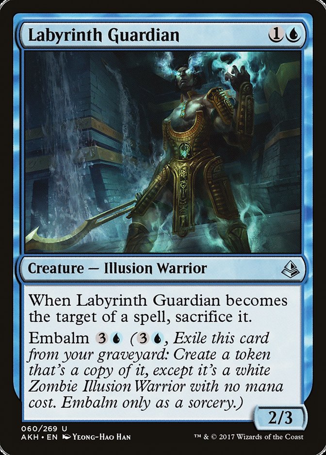Labyrinth Guardian [Amonkhet] Magic: The Gathering