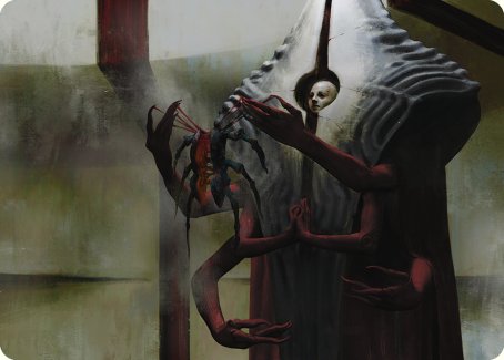Vivisection Evangelist Art Card [Phyrexia: All Will Be One Art Series] Magic: The Gathering