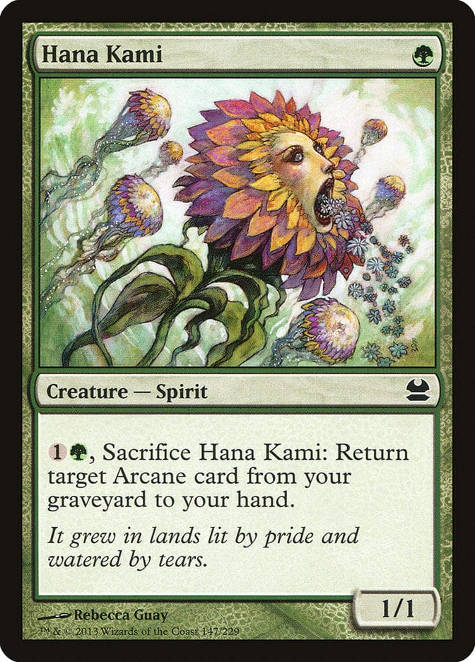 Hana Kami [Modern Masters] Magic: The Gathering