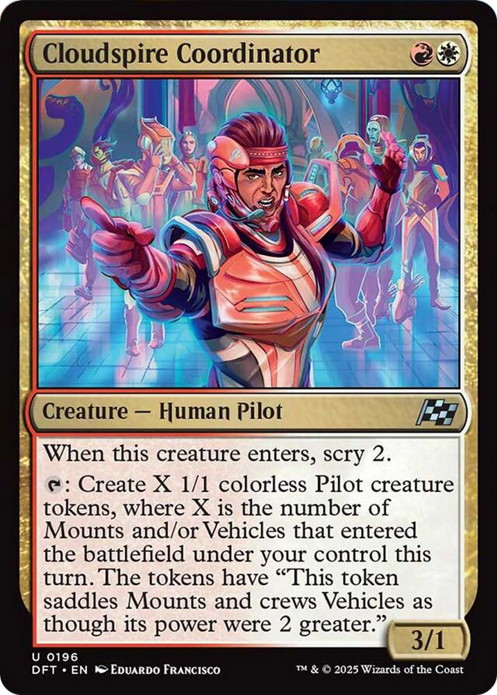 Cloudspire Coordinator [Aetherdrift] Magic: The Gathering