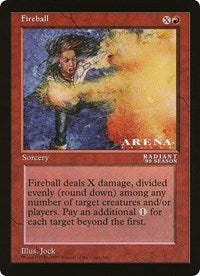 Fireball (Oversized) [Oversize Cards] Magic: The Gathering