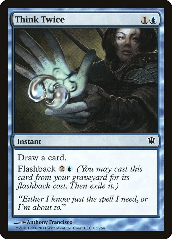 Think Twice [Innistrad] Magic: The Gathering