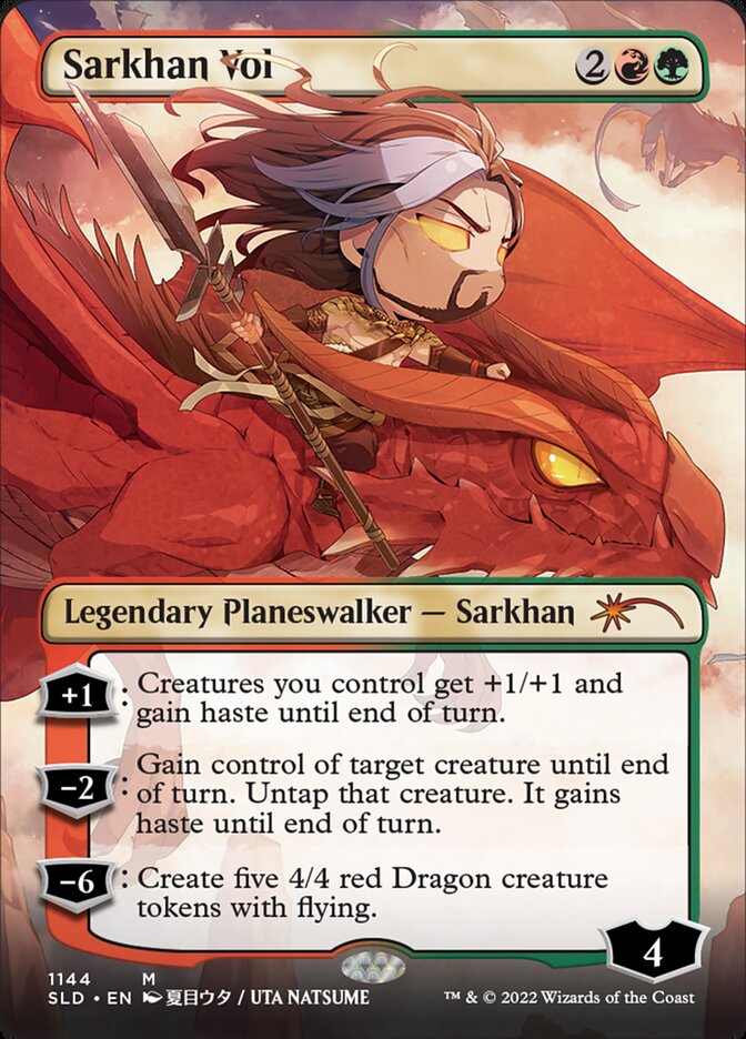 Sarkhan Vol (Borderless) [Secret Lair Drop Series] Magic: The Gathering