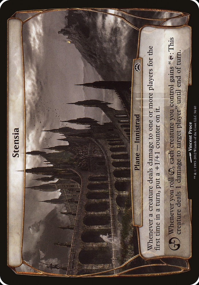 Stensia (Planes) [Planechase 2012 Planes] Magic: The Gathering