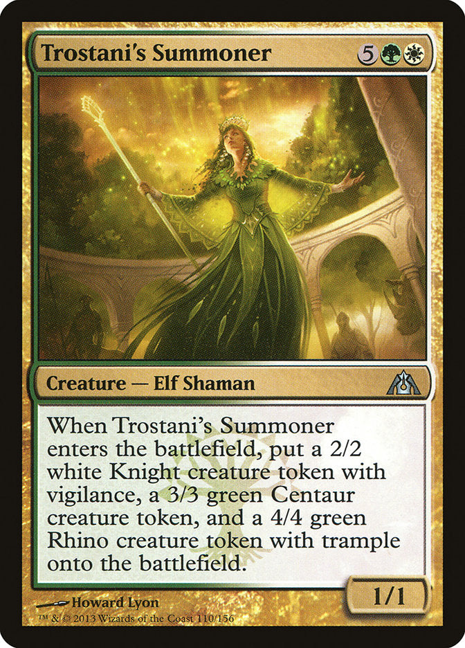 Trostani's Summoner [Dragon's Maze] Magic: The Gathering