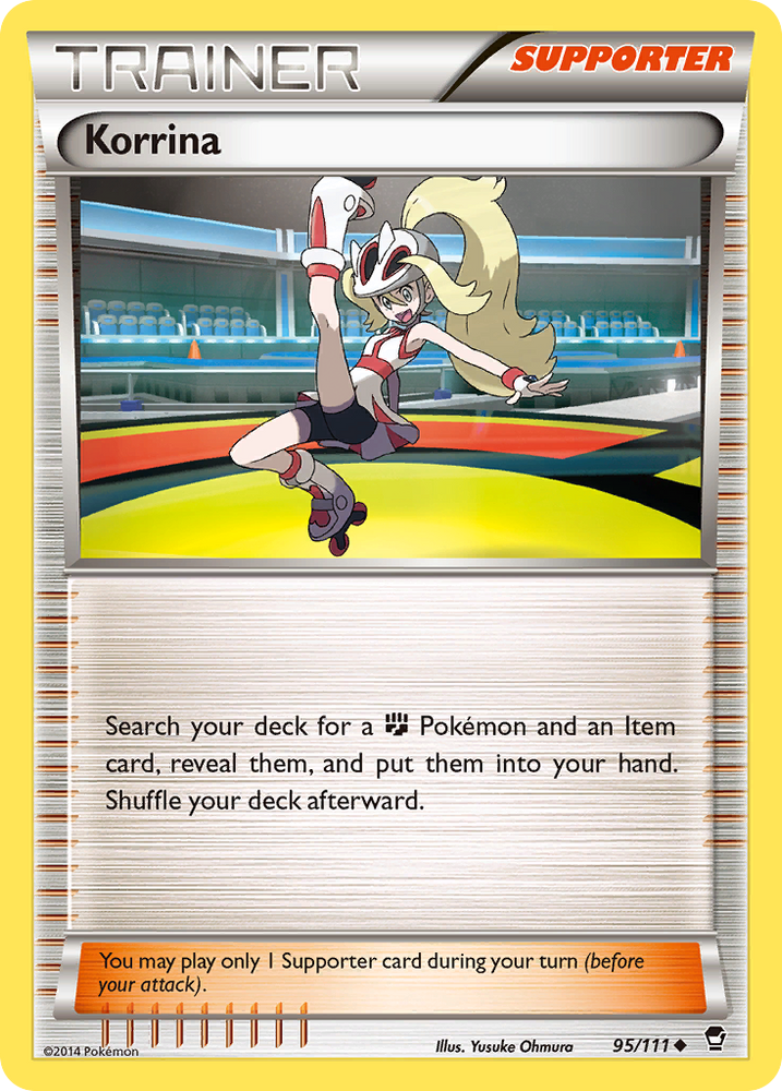 Korrina (95/111) [XY: Furious Fists] Pokémon