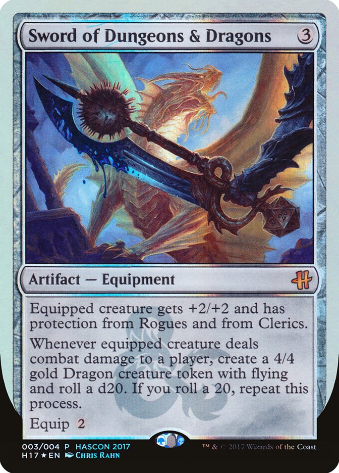 Sword of Dungeons & Dragons [HasCon 2017] Magic: The Gathering