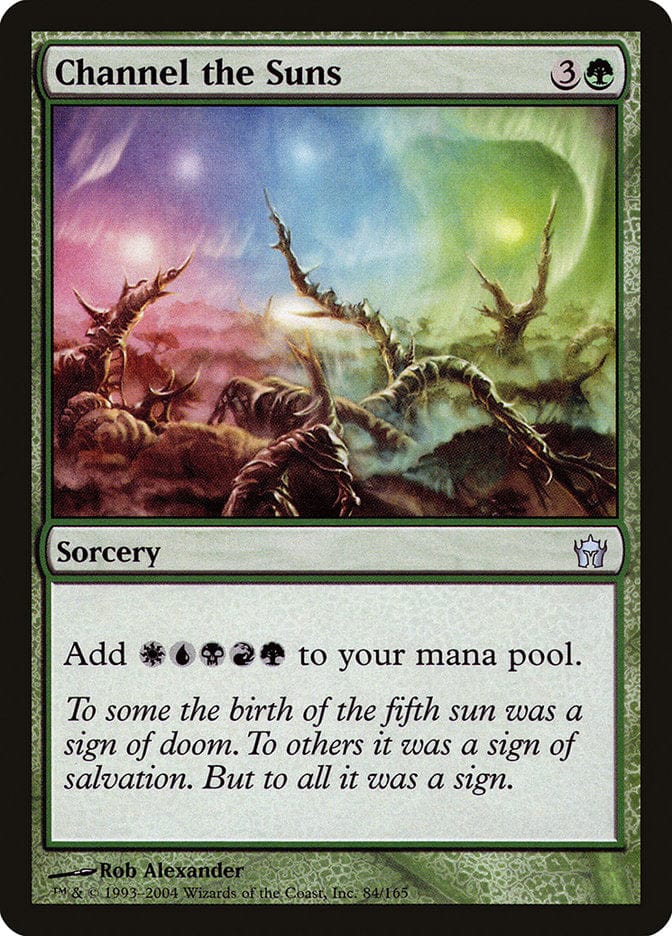 Channel the Suns [Fifth Dawn] Magic: The Gathering