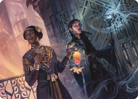 Bribery Art Card [Commander Masters Art Series] Magic: The Gathering