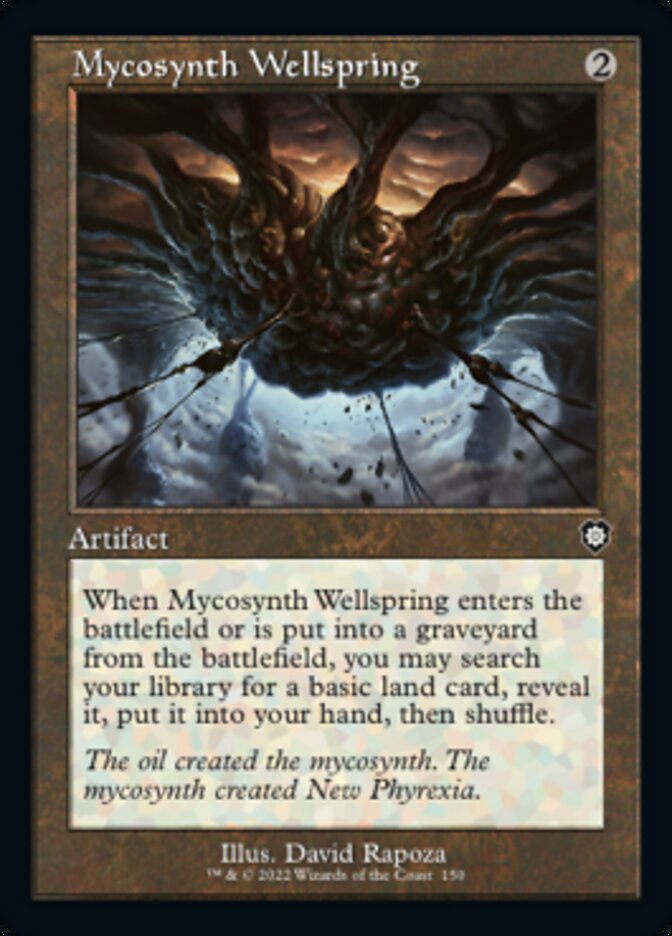 Mycosynth Wellspring (Retro) [The Brothers' War Commander] Magic: The Gathering