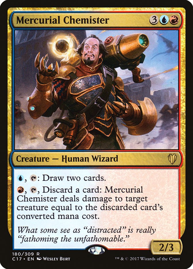 Mercurial Chemister [Commander 2017] Magic: The Gathering