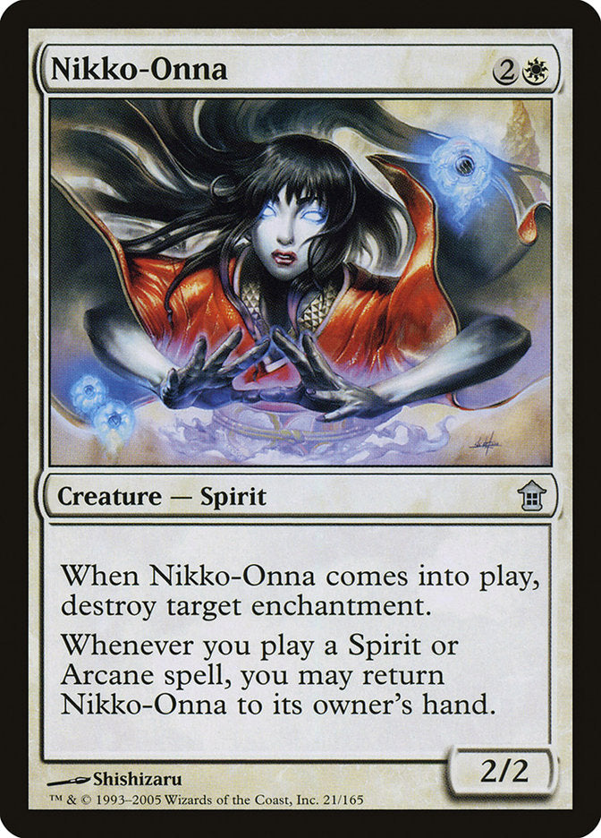 Nikko-Onna [Saviors of Kamigawa] Magic: The Gathering