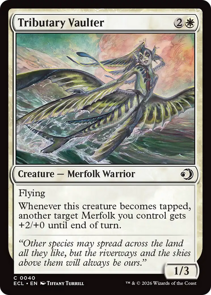 Tributary Vaulter [Lorwyn Eclipsed] Magic: The Gathering