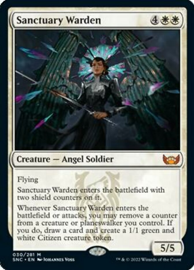 Sanctuary Warden [Streets of New Capenna] Magic: The Gathering