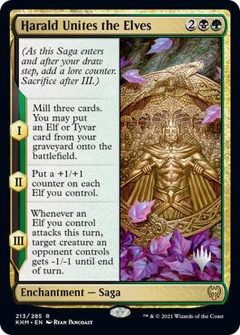 Harald Unites the Elves (Promo Pack) [Kaldheim Promos] Magic: The Gathering