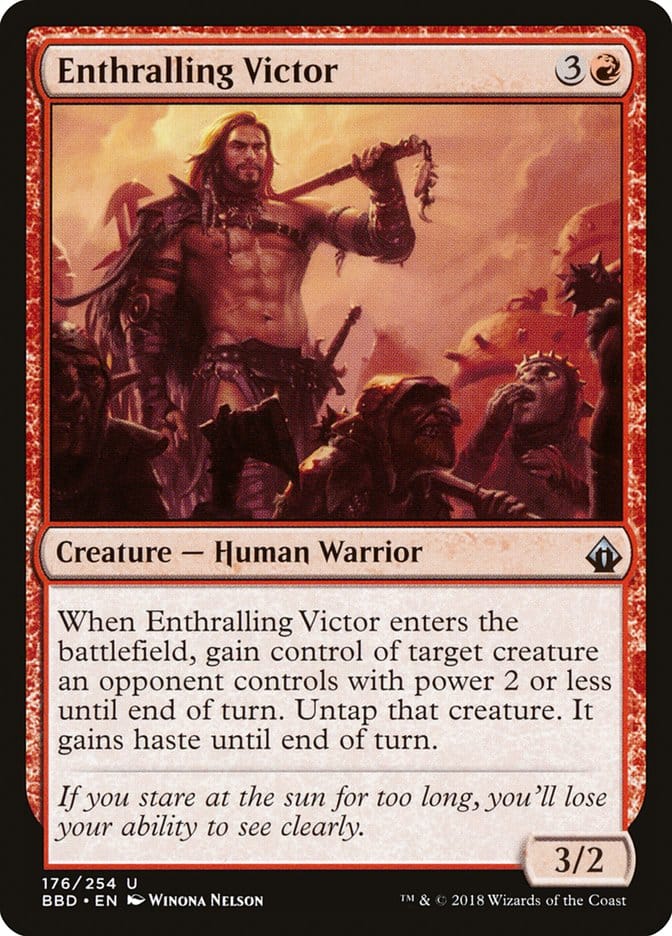 Enthralling Victor [Battlebond] Magic: The Gathering