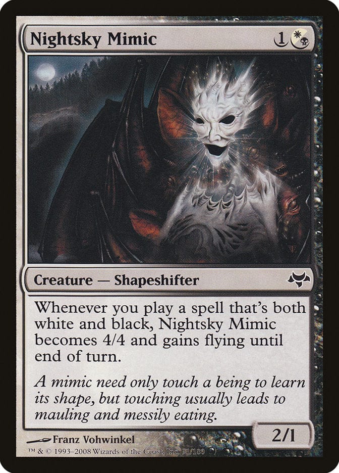 Nightsky Mimic [Eventide] Magic: The Gathering