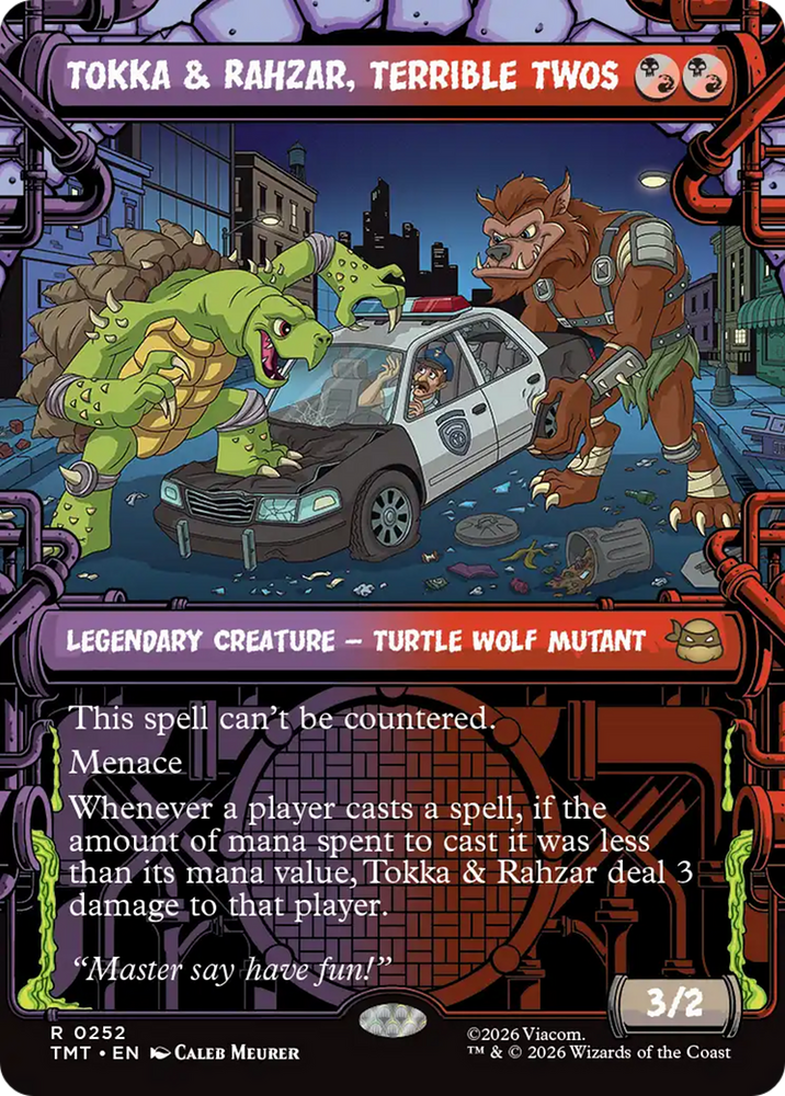 Tokka & Rahzar, Terrible Twos (Showcase) [Teenage Mutant Ninja Turtles] Magic: The Gathering