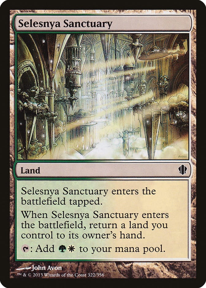 Selesnya Sanctuary [Commander 2013] Magic: The Gathering