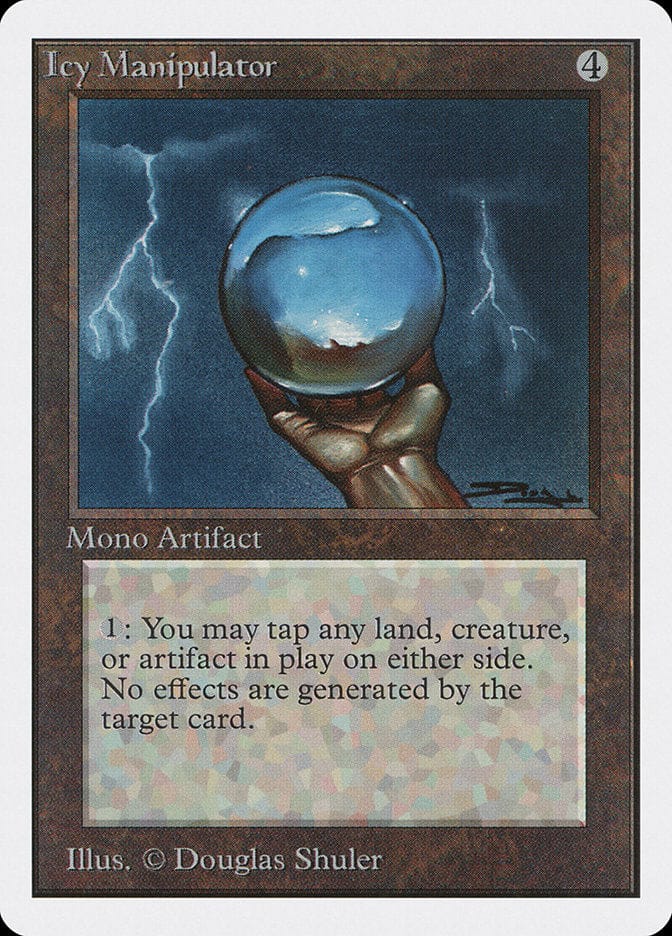 Icy Manipulator [Unlimited Edition] Magic: The Gathering